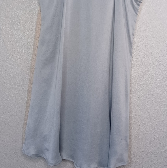 The Odells Hi-Lo Linen Silk Tank Top Blouse - Picture 8 of 15